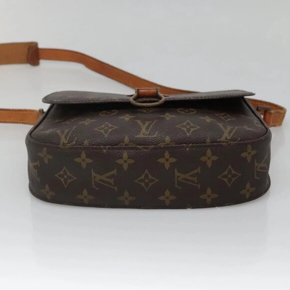 LOUIS VUITTON Monogram Saint Cloud GM Shoulder Bag M51242 LV Auth 140046 - Picture 5 of 15